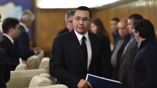 Premierul Victor Ponta și-a anunțat demisia în urma protestelor