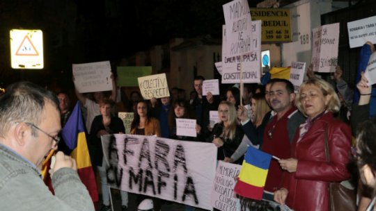 Tragedia "Colectiv": Românii din Madrid, proteste în semn de solidaritate