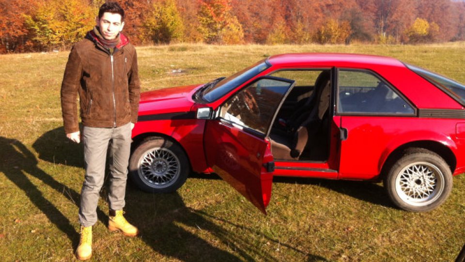 Mașina restaurată de un student