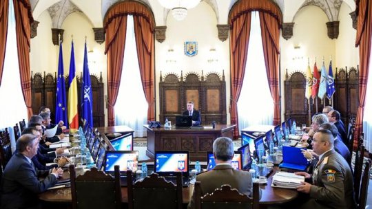 CSAT se reuneşte în şedinţă în această dimineaţă