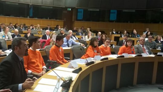 Mesaj ecologist, prezentat de cinci elevi în faţa Comisiei Europene
