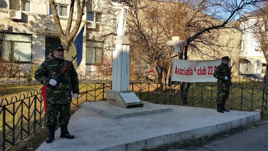 Ceremonie dedicată eroilor Revoluției la Radiodifuziunea Română