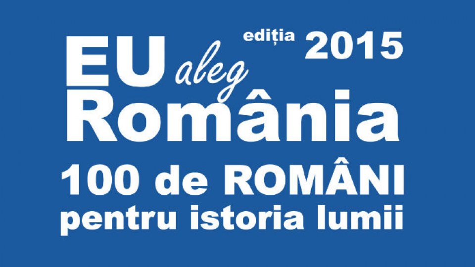 A treia ediţie a proiectului "Eu aleg România"