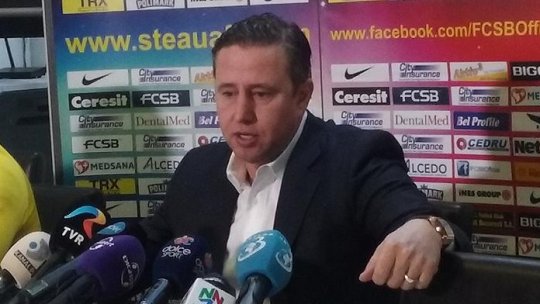 Laurenţiu Reghecampf vrea să câştige campionatul cu Steaua