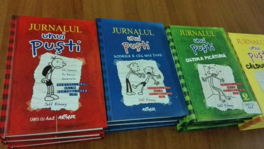 Jeff Kinney, întâlnire cu copiii la Bilblioteca Națională