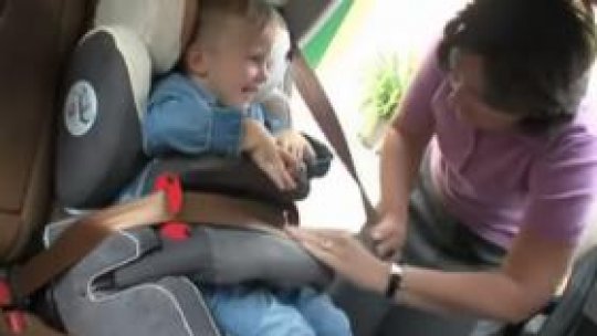Amenzi serioase pentru şoferii care transportă neconform copiii