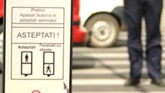 Mai multe semafoare cu buton, în Piteşti