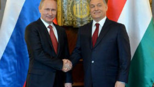 Rusia și Ungaria - acorduri în domeniul energiei