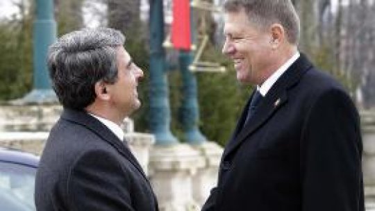 Președintele Bulgariei, primit de Klaus Iohannis la Cotroceni