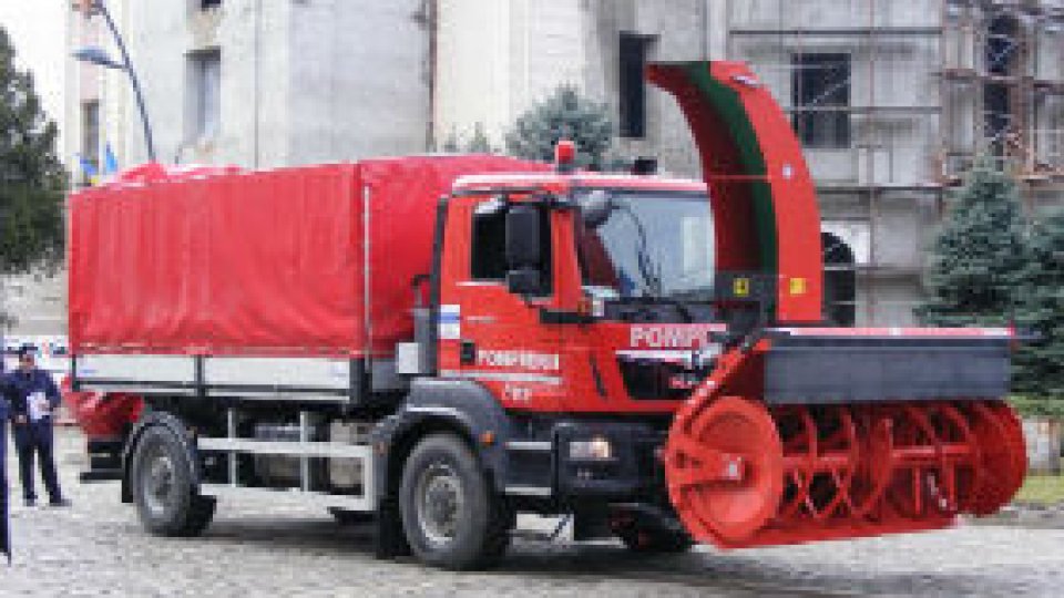 Utilaje moderne la ISU pentru judeţele Moldovei