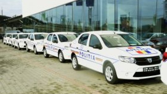 Aproape 300 de autospeciale Logan au intrat în dotarea poliției