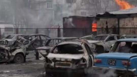 Încetare a focului într-un oraș strategic din estul Ucrainei