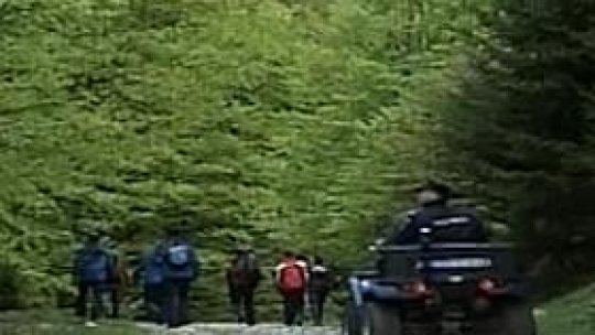 O femeie dispărută este căutată de zeci de jandarmi și polițiști