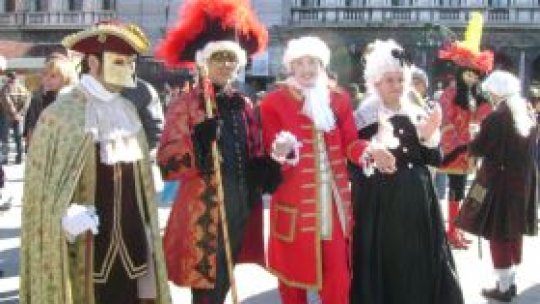 Atracții europene - Veneția în carnaval