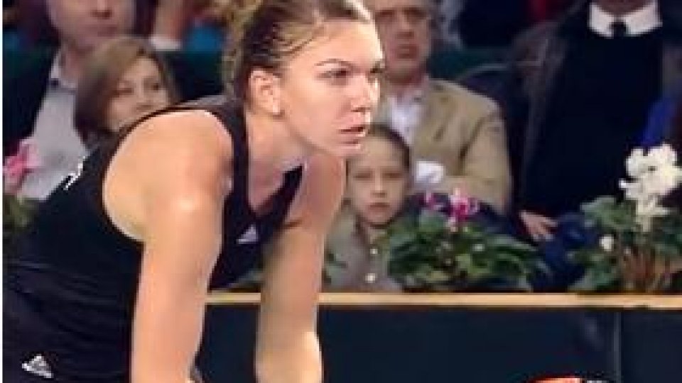 Fed Cup: Simona Halep a câștigat primul meci. România-Spania 1-0