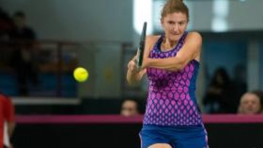 Fed Cup: Irina Begu a plâns după meciul cu Garbine Muguruza