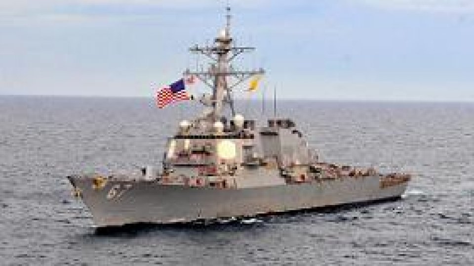 Distrugătorul american USS Cole revine în Marea Neagră