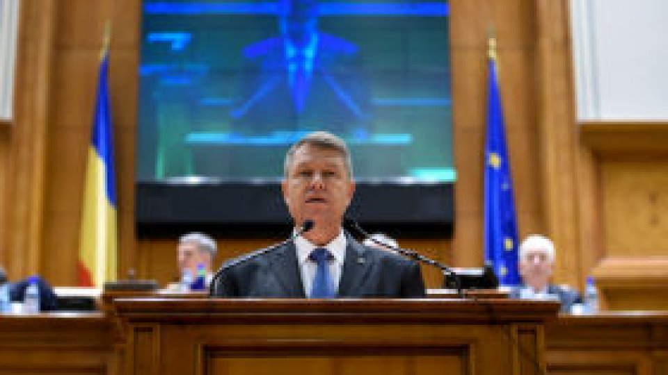 Klaus Iohannis: Relaţie corectă şi de parteneriat cu Parlamentul