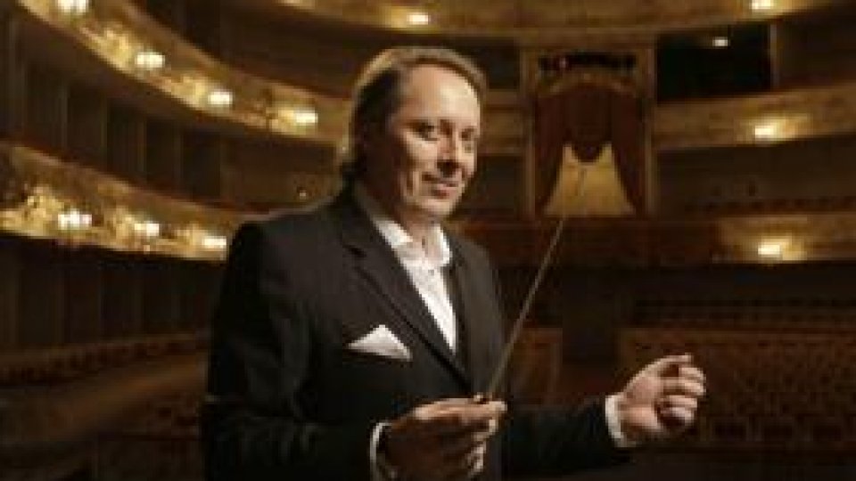 Dirijorul Peter Feranec, la Sala Radio