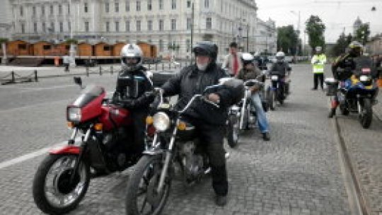 Campania "Motocicliştii există în trafic" la start