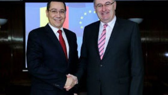 Premierul Victor Ponta - întâlnire cu comisarul european pentru agricultură