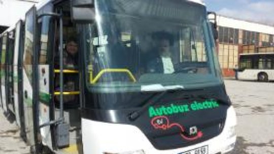 Autobuze electrice, testate de azi în București