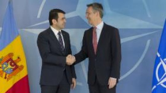 Premierul R. Moldova, discuții cu secretarul general al NATO