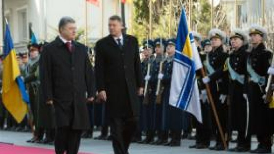 Președintele Klaus Iohannis, vizită de o zi în Ucraina