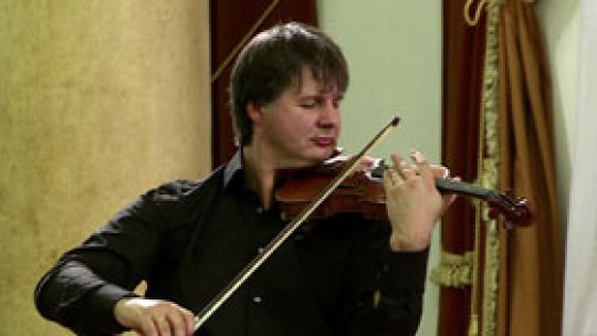 Violonistul Liviu Prunaru cântă Paganini pe vioara Stradivarius