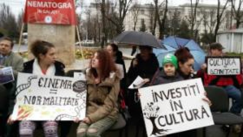 Protest inedit la Galați: Cinematograf imaginar
