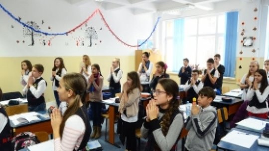 "77% dintre părinţi" şi-au înscris copiii la orele de religie