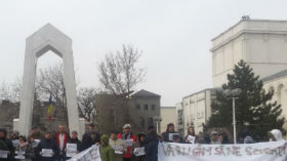 "Protest apolitic" față de clasa politică din Galați