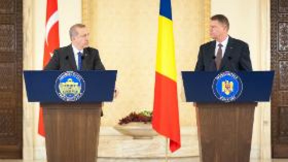 Klaus Iohannis: România şi Turcia au interese comune