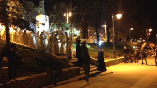 Lumina Învierii a venit la Constanța din largul mării