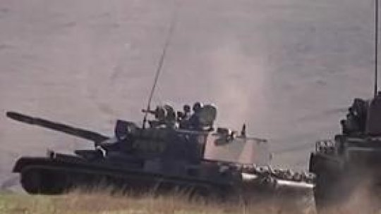 Exerciţiul militar multinaţional Wind Spring 15 continuă în judeţul Galaţi