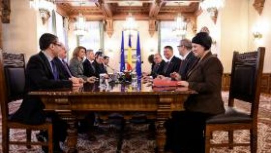 Consultări la Palatul Cotroceni cu partidele parlamentare