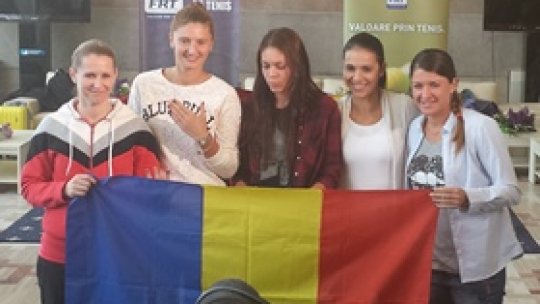 Tenis: Echipa de Fed Cup a României a revenit acasă