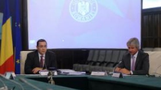 Şedinţă de guvern comună româno-bulgară la Craiova