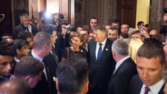 Preşedintele Klaus Iohannis s-a întâlnit cu românii din Italia