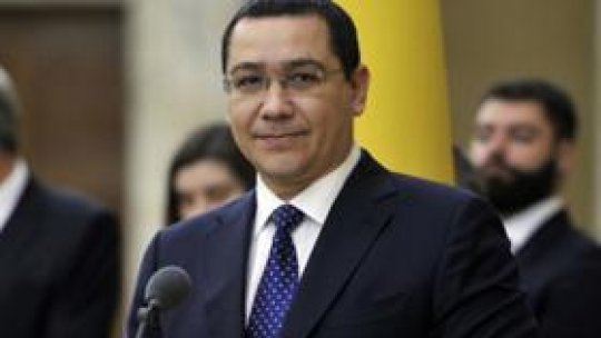 Premierul Victor Ponta merge astăzi la Strasbourg
