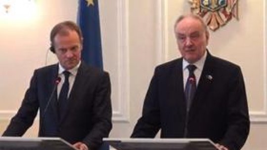 Donald Tusk îndeamnă Republica Moldova să continue reformele