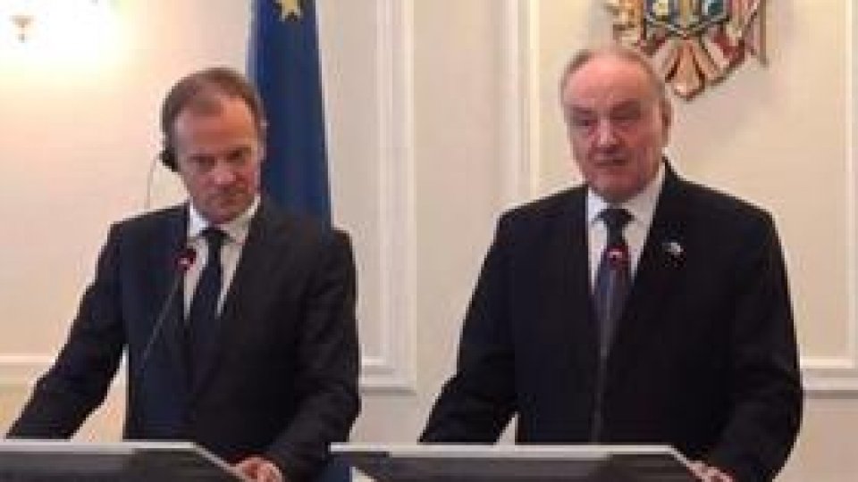 Donald Tusk îndeamnă Republica Moldova să continue reformele