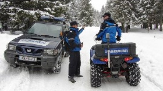 Circulație în condiții de iarnă în nordul și centrul țării