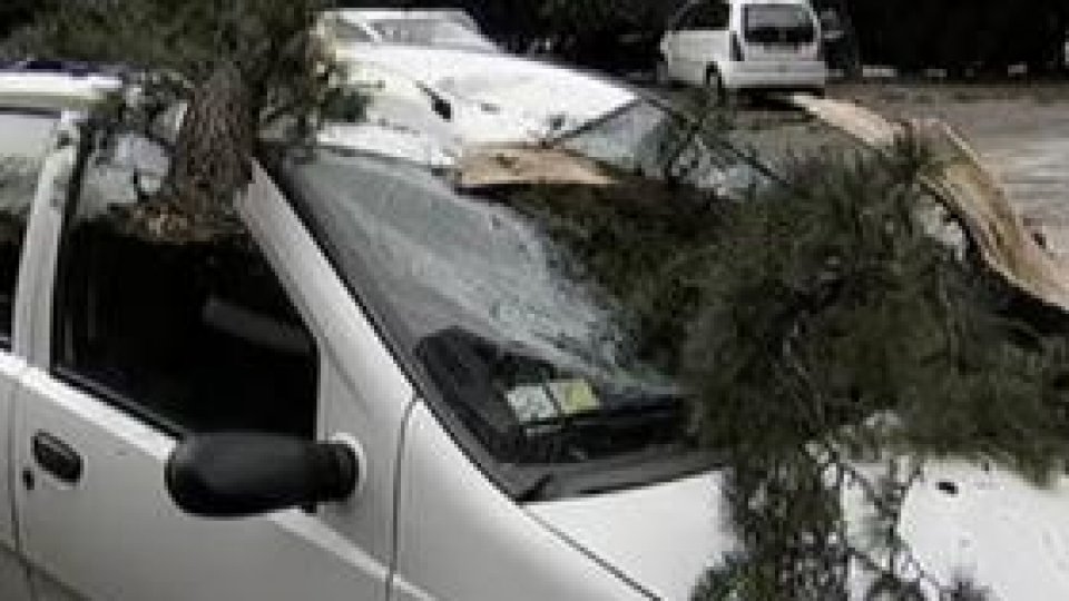 Cod Galben de intensificări ale vântului în 12 judeţe şi Bucureşti