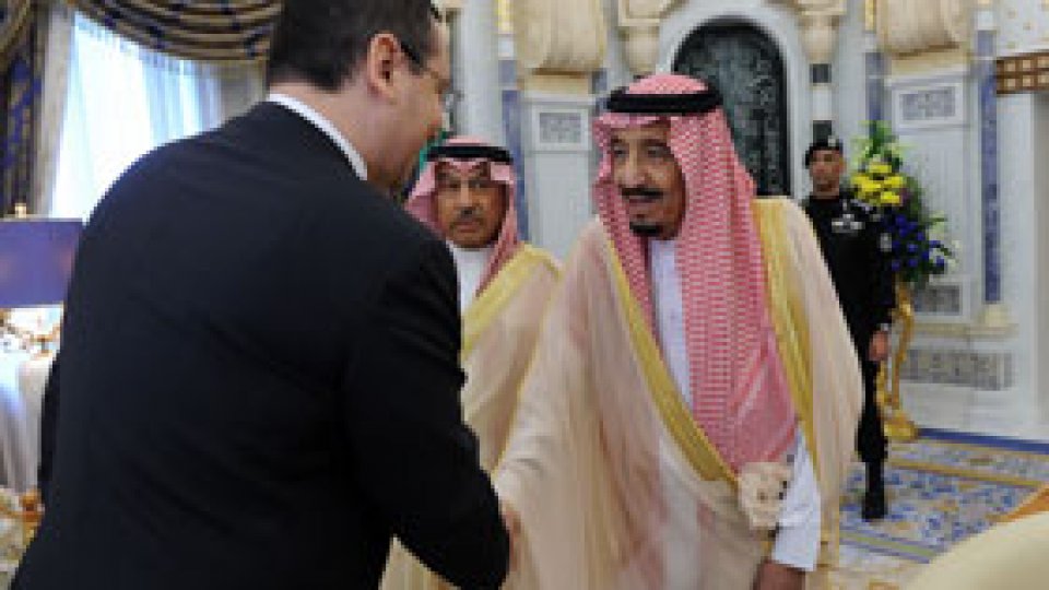 Premierul Victor Ponta, vizită în Arabia Saudită