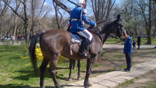 Ziua Jandarmeriei Române, în parcul Herăstrau