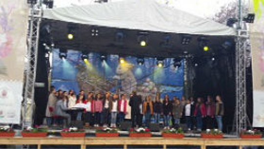 Corul de Copii Radio, concert de Paști în Cișmigiu