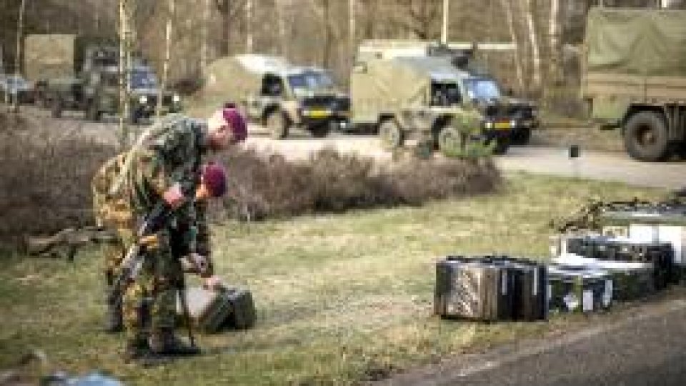 Forța de reacție rapidă a NATO, "testată" în Cehia și Olanda