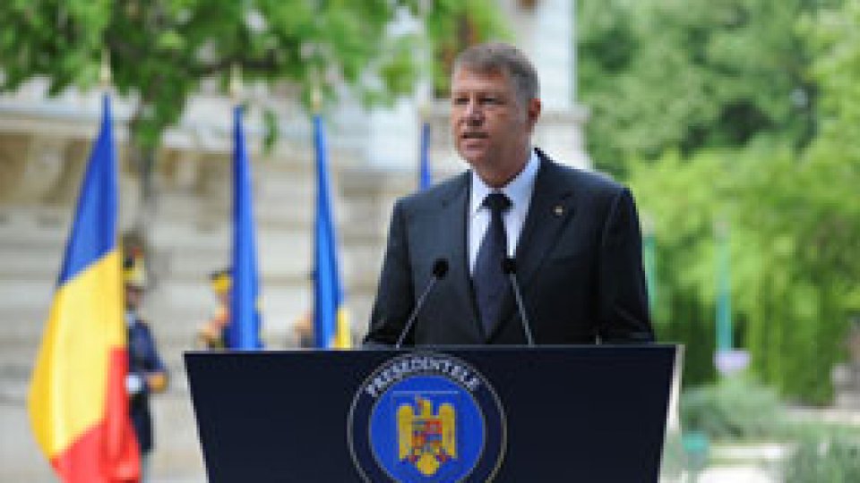 Mesajul preşedintelui Klaus Iohannis de 10 Mai