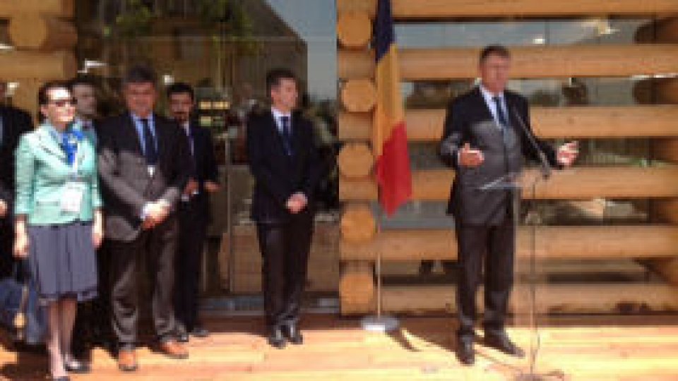 Preşedintele Iohannis, în vizită la Expoziţia Universală de la Milano